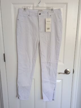 NWT Hammer Jeans White High Waisted Ankle Skinny Jeans - 15